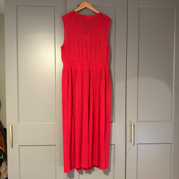 Tracy Reese Surplice Wrap Dress | New w/ Tags | Red | Style #X7YDX517 | Size L - Picture 4 of 5